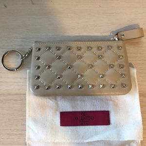 Valentino key ring card case - brand new